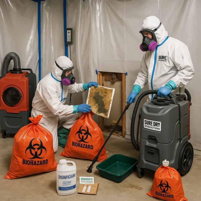 Contaminated Water Handling Protocols process in Slater, MO